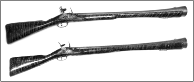 Рис. 2. Мушкетоны кремневые. Россия. Середина XVIII в. 