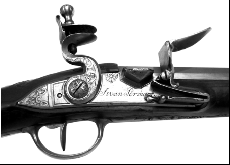Рис. 2. Ружье кремневое, инв. № ГДМ-873-IX. Мастер Иван Пермяк, 1750–1770-е гг. 