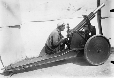 65-мм полковое орудие. Середина 1920-х гг. 