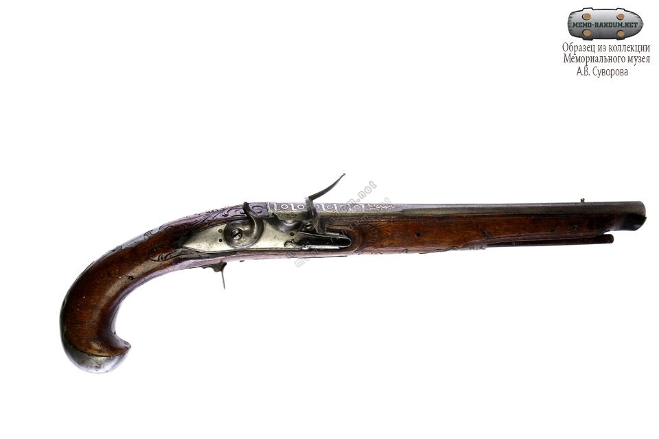 Пистолет кремневый замок - Европа, ствол - Турция (1244)