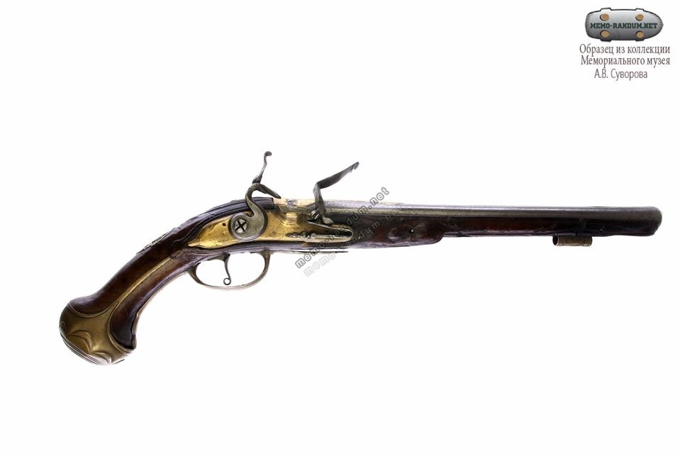 Пистолет польский (?) кремневый. Польша (?) 1751-1800. Инв.№ МС-1059