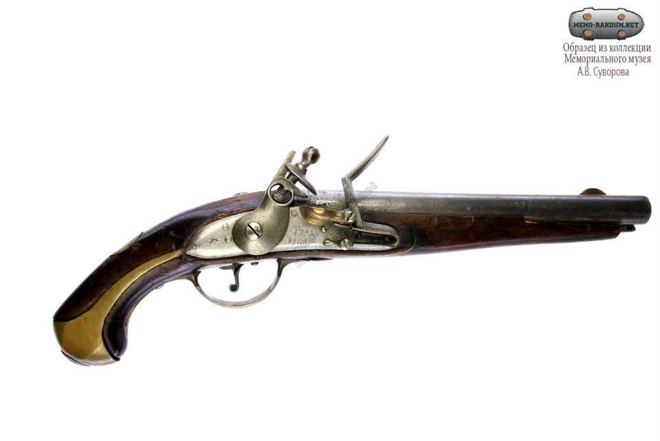 Пистолет русский кремневый. Россия, Тула 1813 год. (1047)
