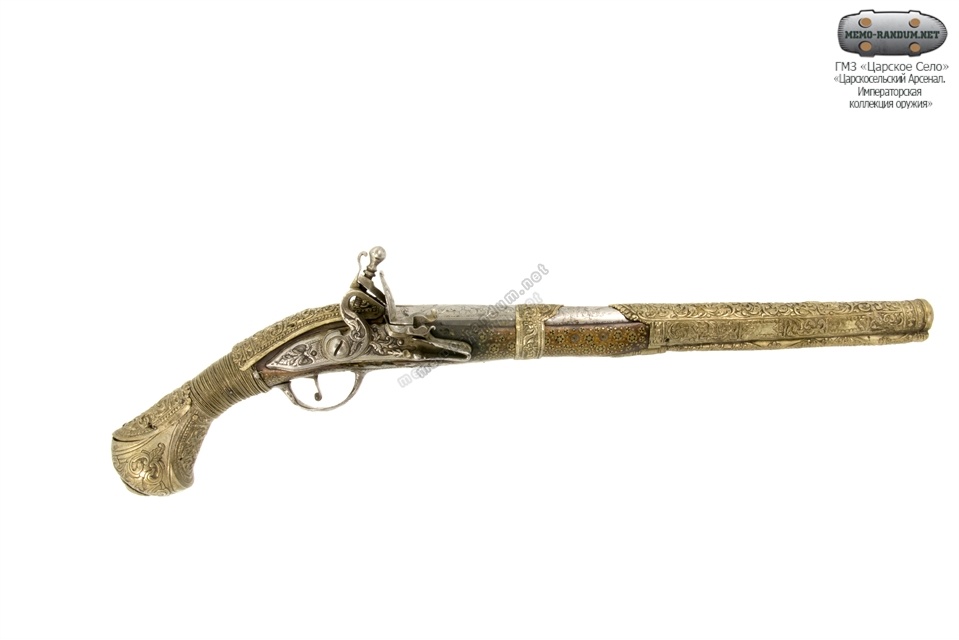 Пистолет турецкий кремнёвый. Инв.№ КП-14939/ЕД-39-III