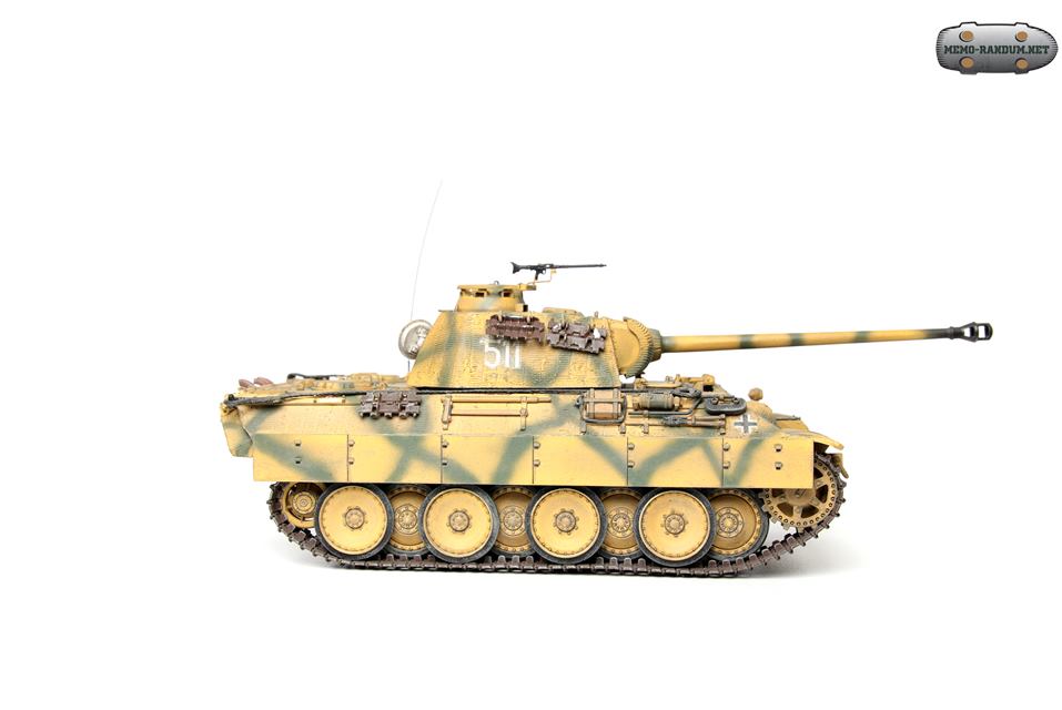 Средний танк PzKpfw V "Пантера" (Германия), модель