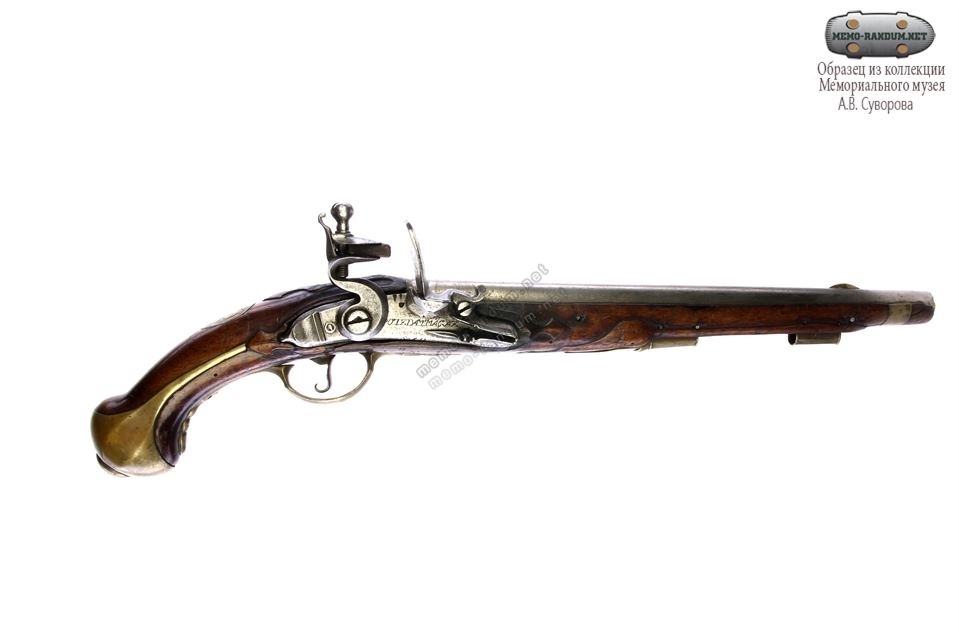 Пистолет прусский кремневый (гвардейский ?). Пруссия, Потсдам.(1040)