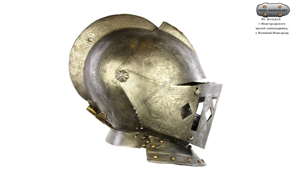 Шлем швейцарский- Брегантин. XIV в. Helmet - Bregantin. XIV century инв.№1839