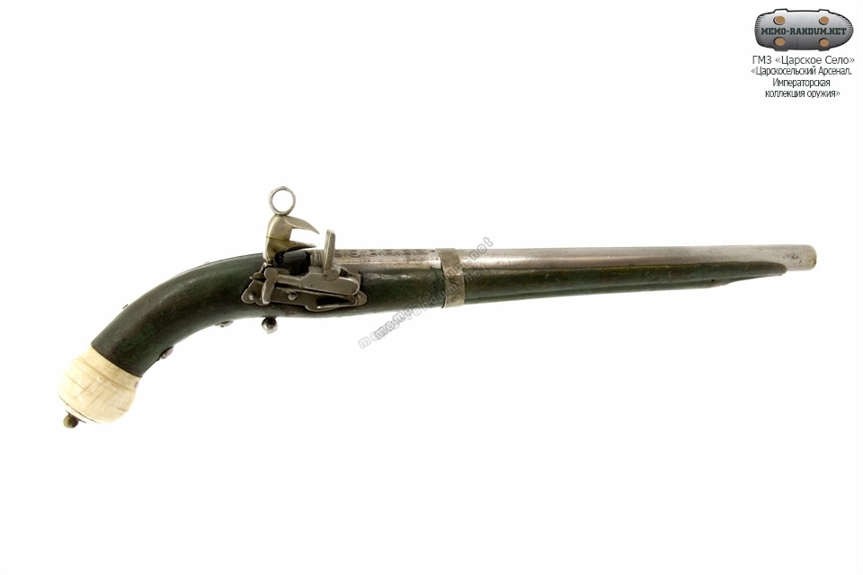 Пистолет кавказский кремнёвый. Инв. № КП-14947