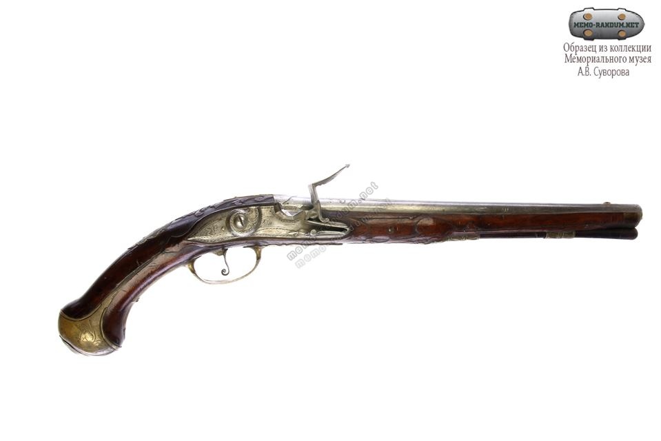 Пистолет русский (?) кремневый. Россия (?) 1701-1800. Инв.№МС-1051