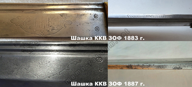 Разновидности картушей на клинках шашек и кинжалов Кубанского и Терского казачьих войск конца XIX века, Талантов С.В. (Москва)