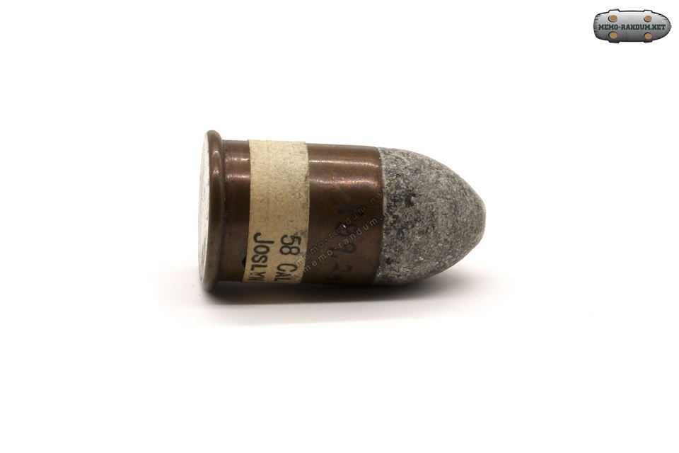 Патрон времен гражданской войны Joslyn .58 