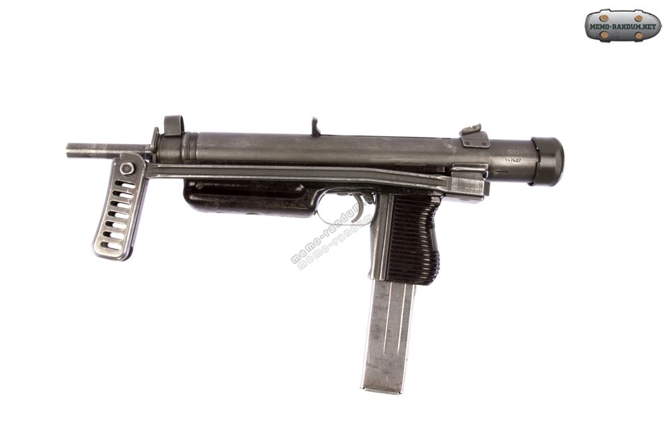 Охолощенный СХП пистолет-пулемет VZ 26-O (Samopal SA-26) 7,62x25Blank