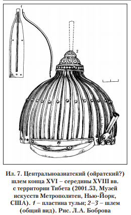 Ил. 7 Центральноазиатский шлем