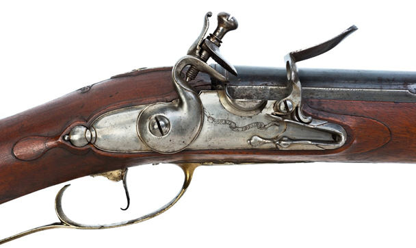 Рис. 3. Кремневое нарезное ружье инв. № ГДМ-456-IX. Германия, Саксония, Дрезден, мастер Иоганн Генрих Морро, 1740-е гг. Рис. 3. Кремневое нарезное ружье инв. № ГДМ-456-IX. Германия, Саксония, Дрезден, мастер Иоганн Генрих Морро, 1740-е гг.