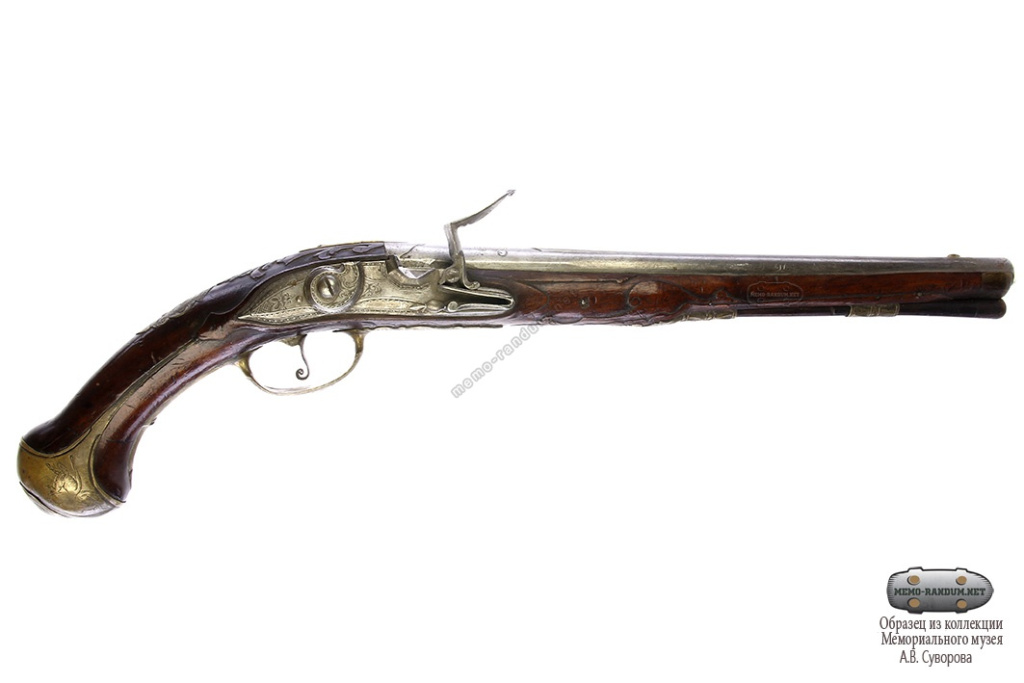 Пистолет русский (?) кремневый. Россия (?) 1701-1800. Инв.№МС-1051