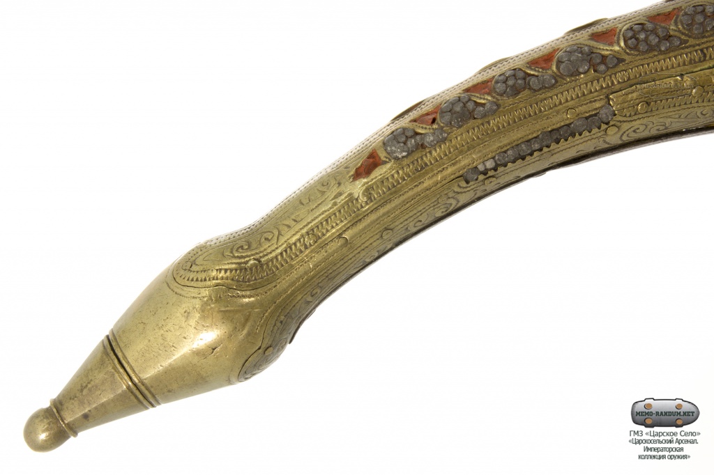 Пистолет албанский кремнёвый. Инв.№ ЕД-65-III/КП-14965. Рукоятка