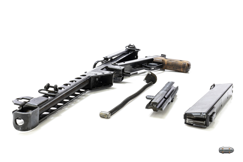 Пистолет-пулемёт M/44 Tikkakoski Пистолет-пулемёт M/44 Tikkakoski. неполная разборка