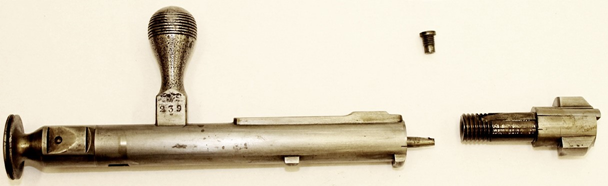 Рис. 7. Затвор винтовки Нагана с № 239 (ТГМО КП-1123)