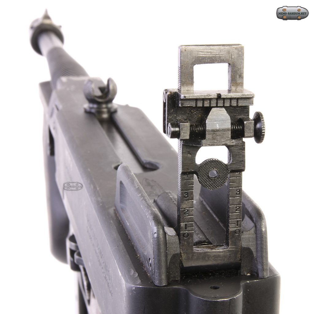 Макет Пистолет-пулемёта Томпсона M1928A1 (ММГ ППТ А1)/ Thompson submachinegun M1928A1. рамка прицела