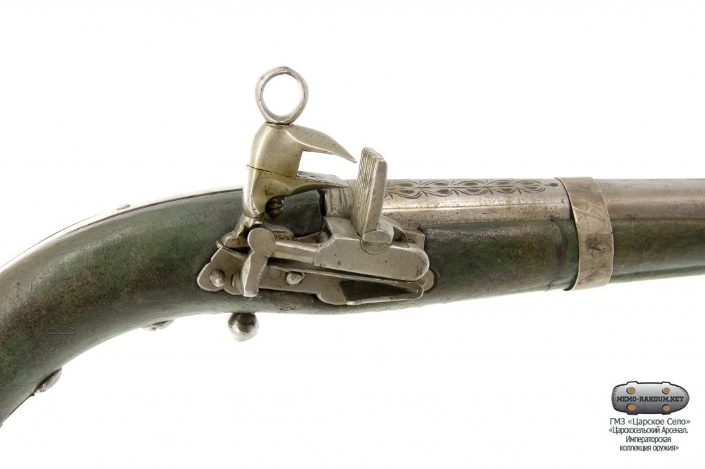 Пистолет кавказский кремнёвый. Инв. № КП-14946