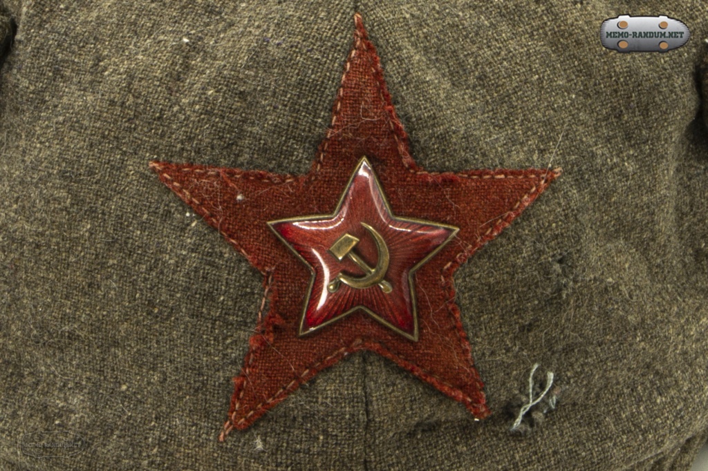 Красная звезда крупным планом на Буденовке