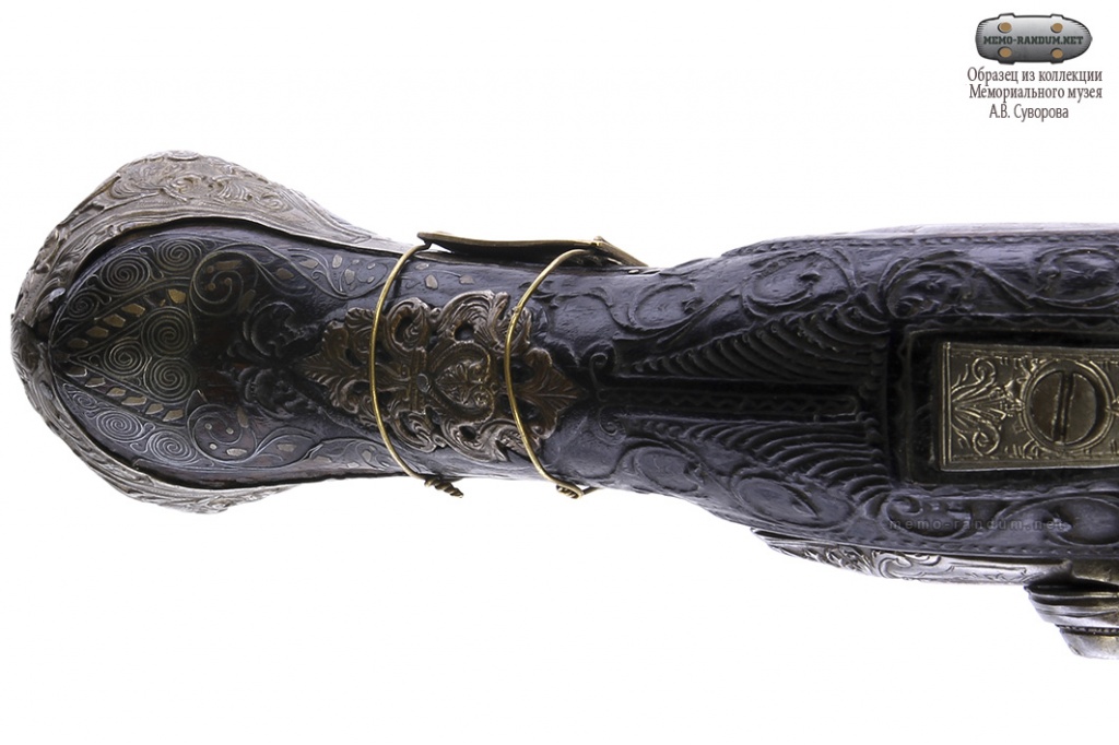 Пистолет турецкий кремневый Османская империя, Балканский полуостров(?)1276 Пистолет турецкий кремневый Османская империя, Балканский полуостров(?)1276