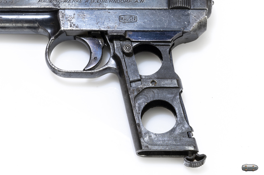 Mauser m1914 Cal. 7,65 - D.R.P.u.A.P. деревянная рукоятка снята