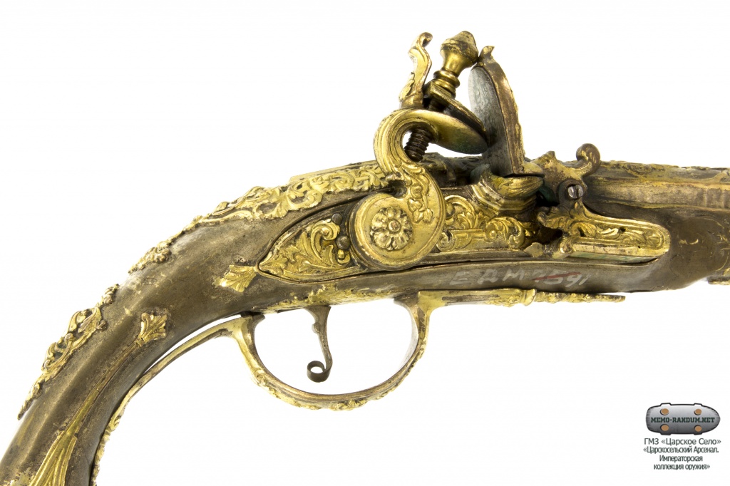 Пистолет кремнёвый турецкого типа. КП-14954/ЕД-54-III