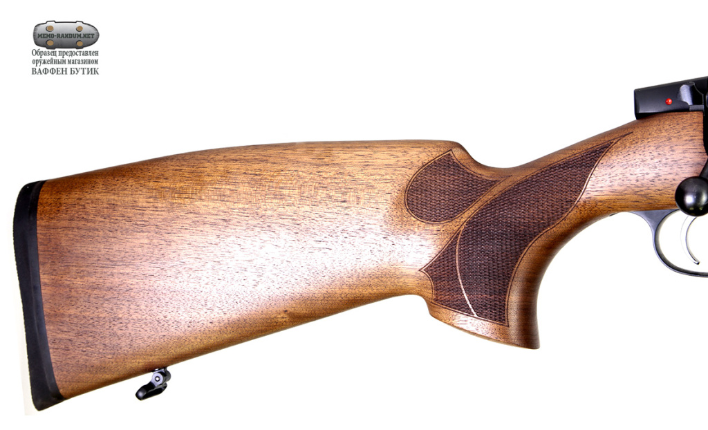 CZ 557 приклад с нанесенной лазером сеткой