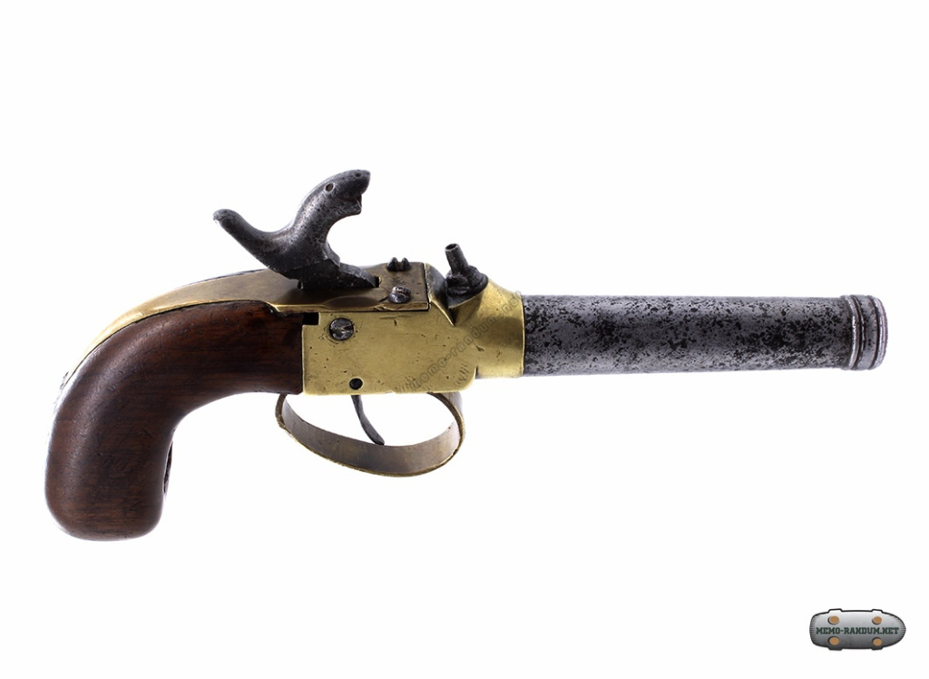 Пистолет капсюльный морской. Англия. середина XIX века