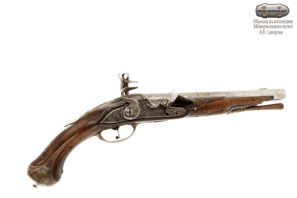 Пистолет прусский кремневый. Пруссия 1751-1800 (инв.№МС-1044) обзор 360