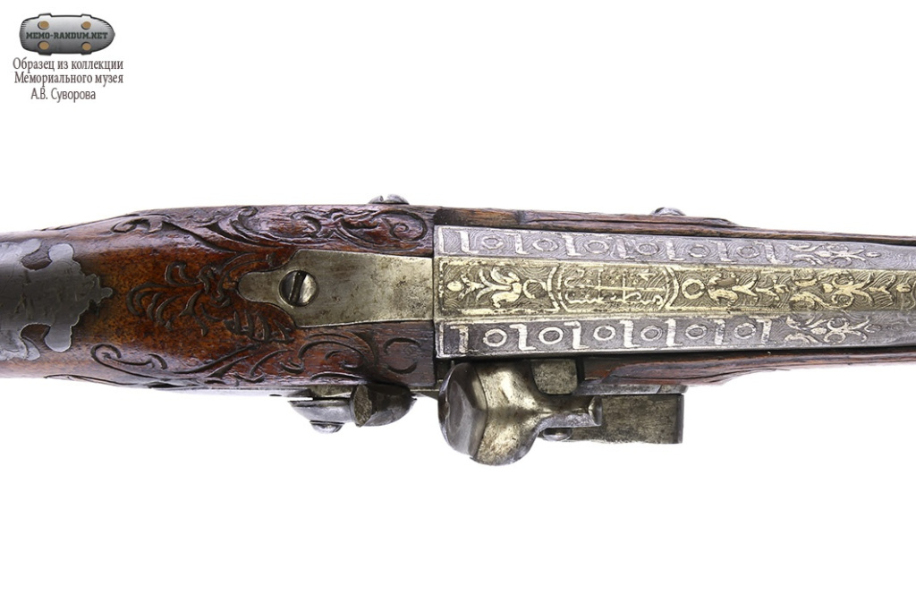 Пистолет кремневый замок - Европа, ствол - Турция Пистолет кремневый замок - Европа, ствол - Турция