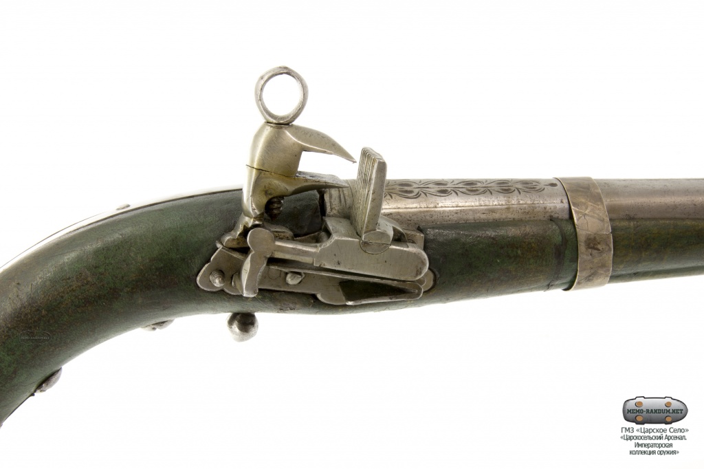 Пистолет кавказский кремнёвый. Инв. № КП-14947