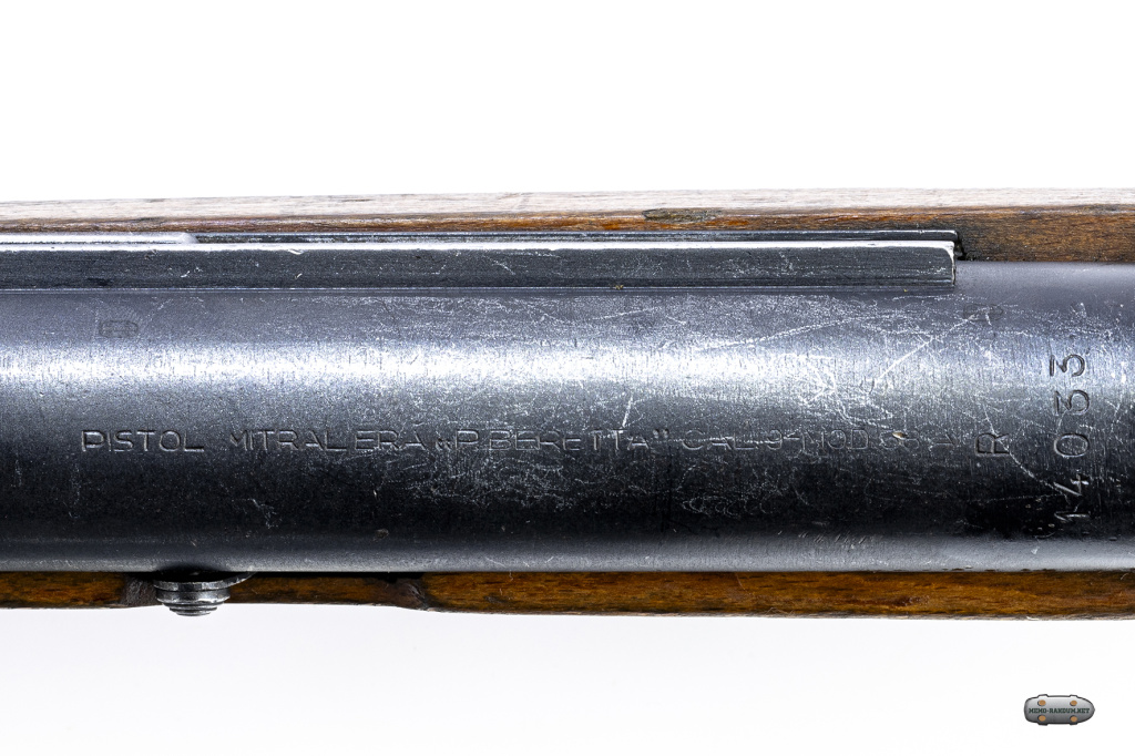 PISTOL MITRALERA "P. BERETTA" CAL 9 - MOD 38 A