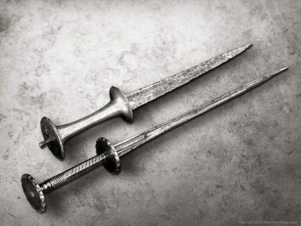 Кинжал рондел (исп. rondel, франц. rond – круг), или шайбендольх.