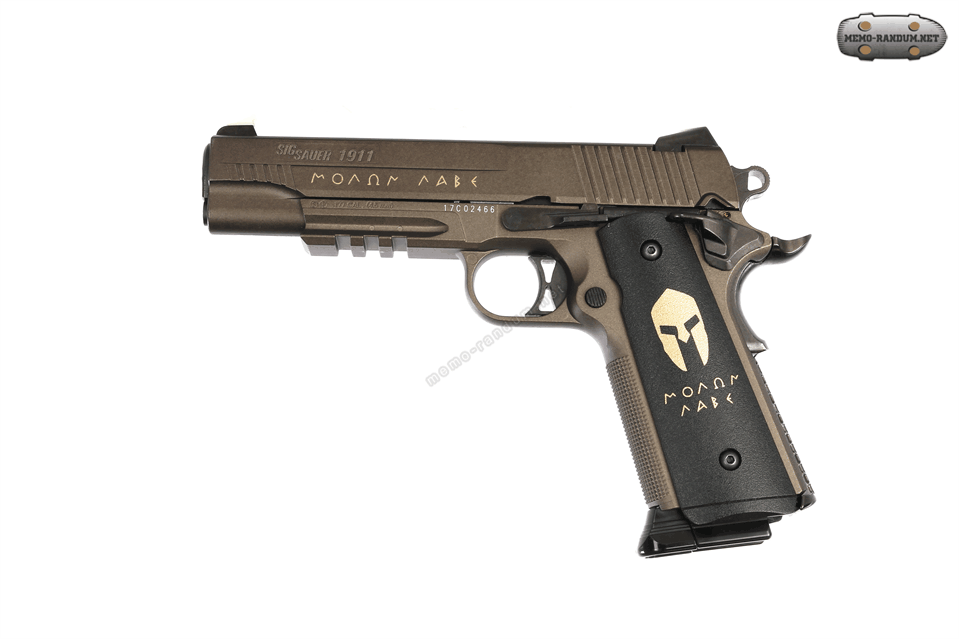 Пневматический пистолет 1911 Spartan BB Pistol SIG Sauer gif
