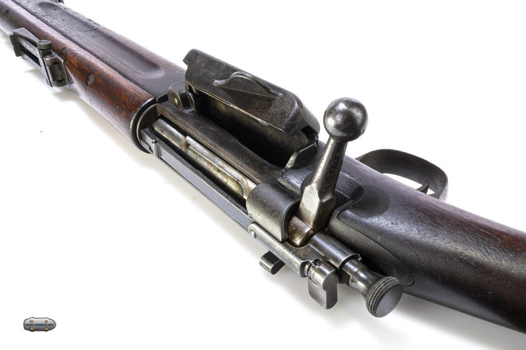Винтовка Краг-Йоргенсен (Krag-Jørgensen) m1896. крышка открыта