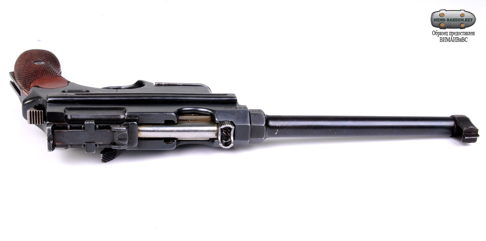 Пистолет Манлихера М1896 (Mannlicher M1896). вид сверху