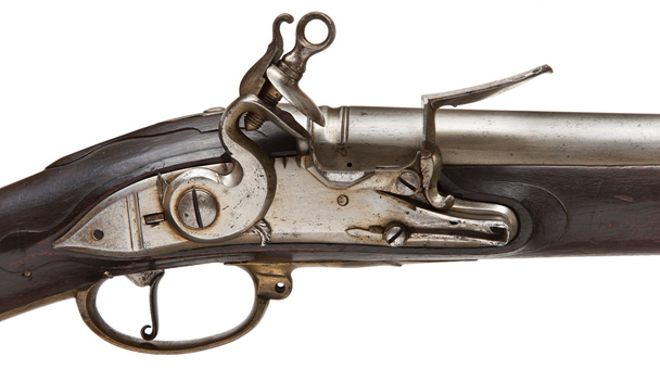 Рис. 8. Кремневое нарезное ружье инв. № ГДМ-697-IX. Испания (?), сер. XVIII в. Рис. 8. Кремневое нарезное ружье инв. № ГДМ-697-IX. Испания (?), сер. XVIII в.