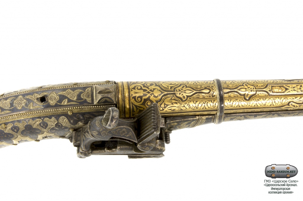 Пистолет кавказский кремнёвый.Инв.№ ЕД-61-III/КП-14961