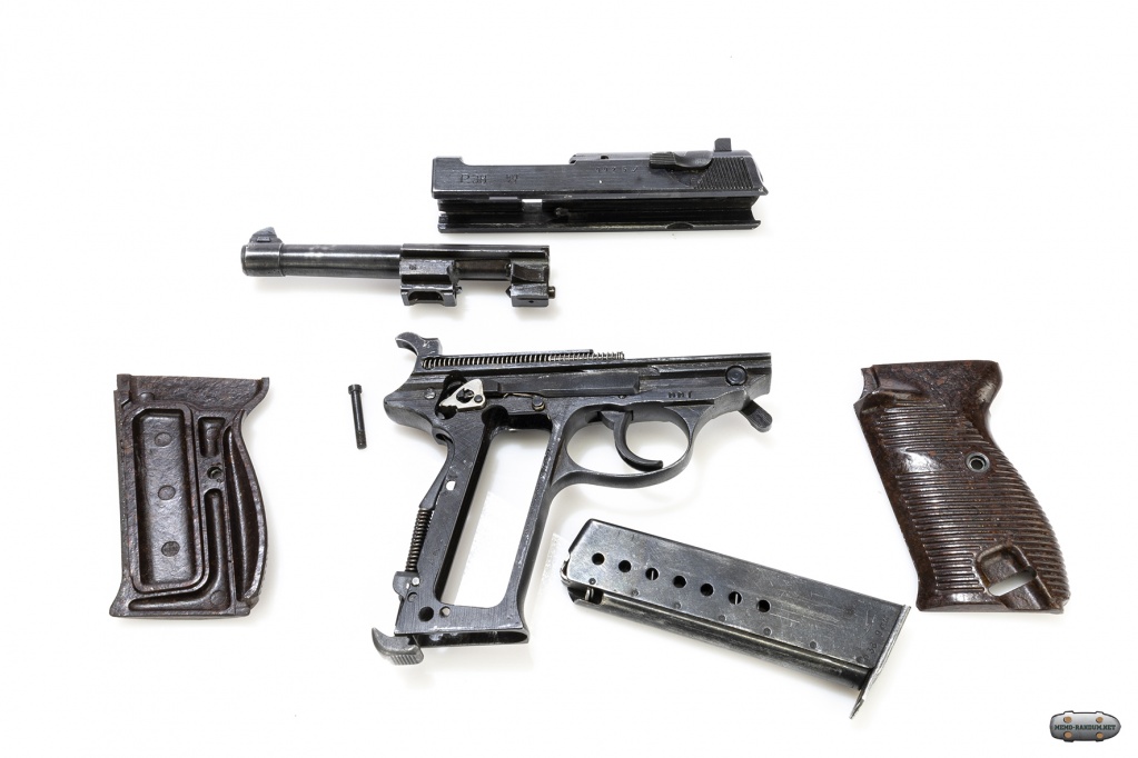 WalterP38 неполная разборка