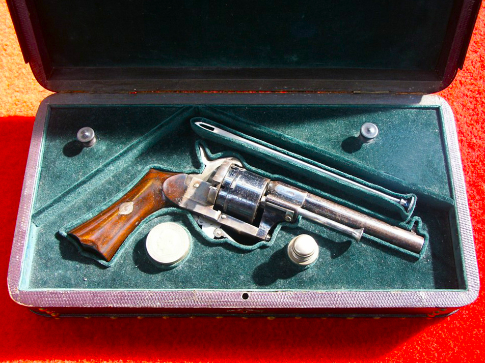 lefaucheux 1867 в оригинальном кейсе