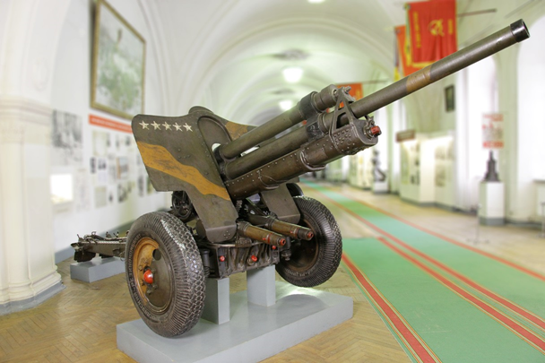 76-мм советская дивизионная гаубица обр. 1939 г. (Ф-22УСВ) Инв. № 3/83