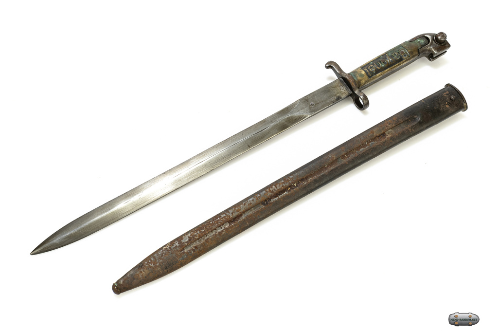 Штык шведский образца 1914 года к карабину образца 1894 года. Штык шведский образца 1914 года к карабину образца 1894 года.