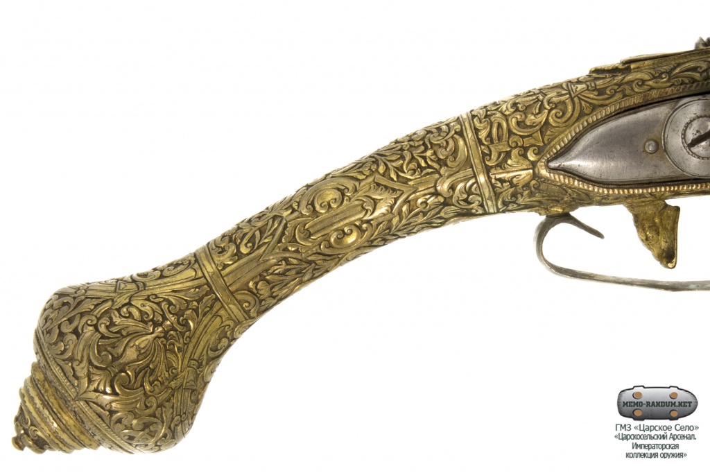 Пистолет турецкий кремнёвый. Инв.№ЕД-43-III/КП-14943