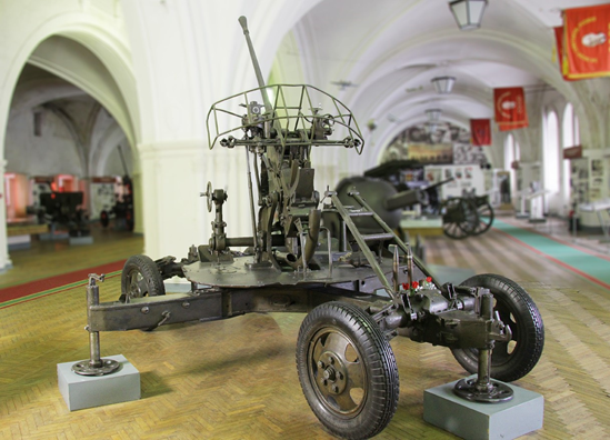 37-мм советская автоматическая зенитная пушка обр. 1939 г. Инв. № 5/13