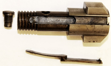 Рис. 1. Боевая личинка затвора винтовки Нагана