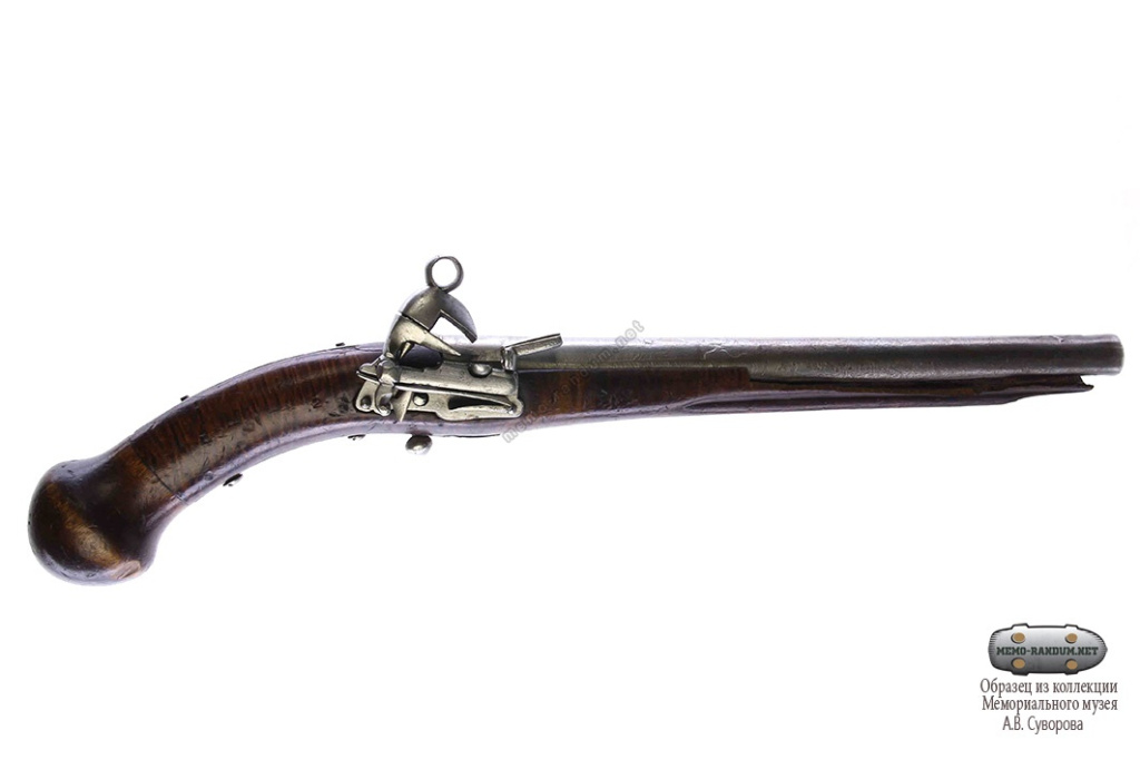 Пистолет кавказский (дагестанский) кремневый. Россия, Дагестан 1801-1900 (1048)