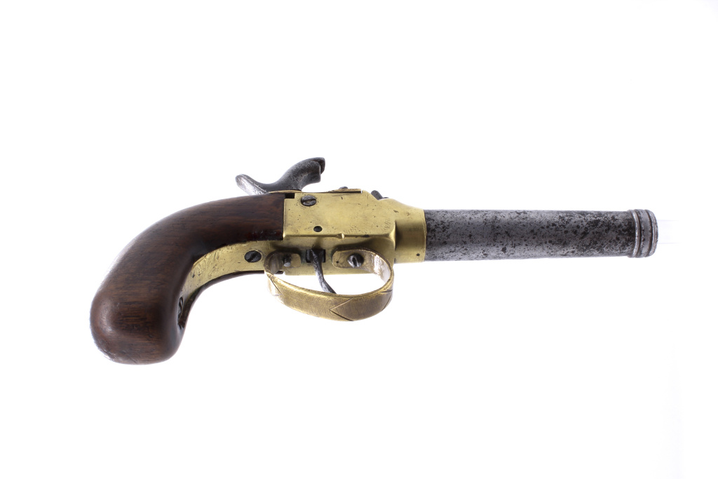 Пистолет капсюльный морской. Англия. середина XIX века