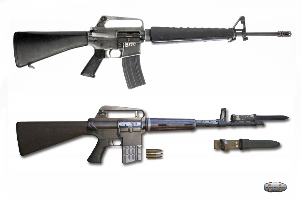 сравнение карабинов м16 и м10