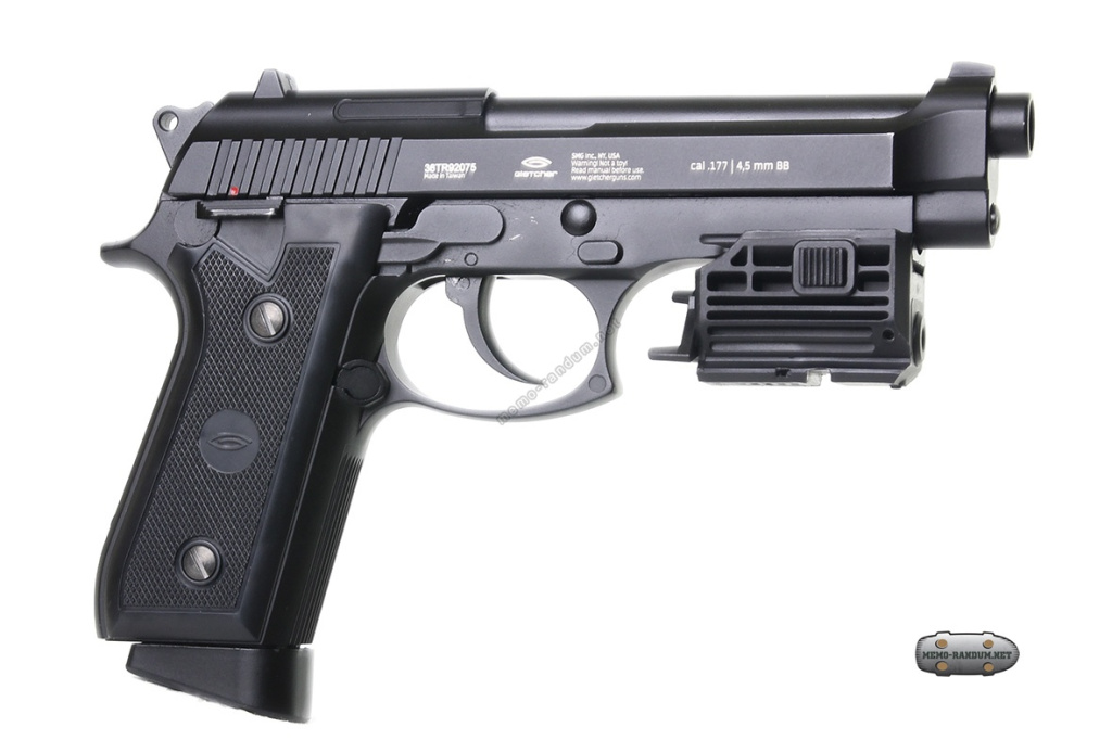 Пневматический пистолет Gletcher TAR92 (Beretta)